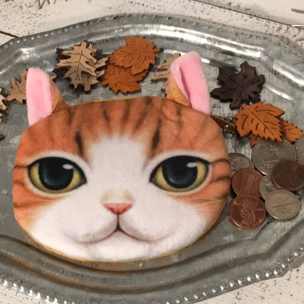Kitty Cat Coin Purse - Picture 3 of 6